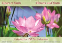 2024 CALENDAR - Flowers and fruits